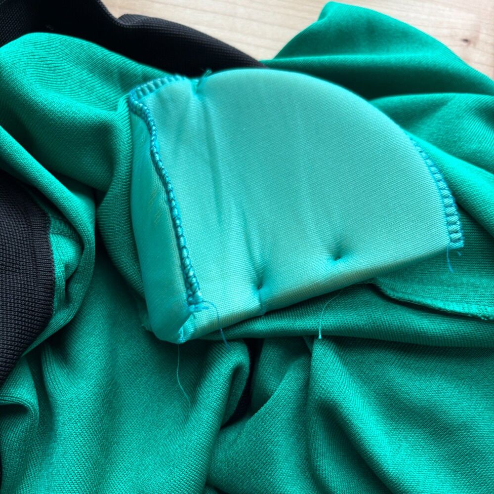 Exclusively Misook Women Vintage Cardigan Open Front Green Black Size 3X I212 - Picture 4 of 9